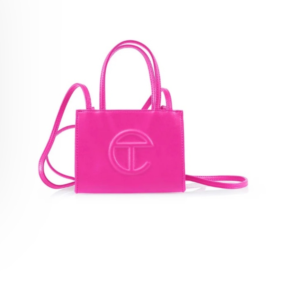 Telfar Small Shopping Bag in Azalea